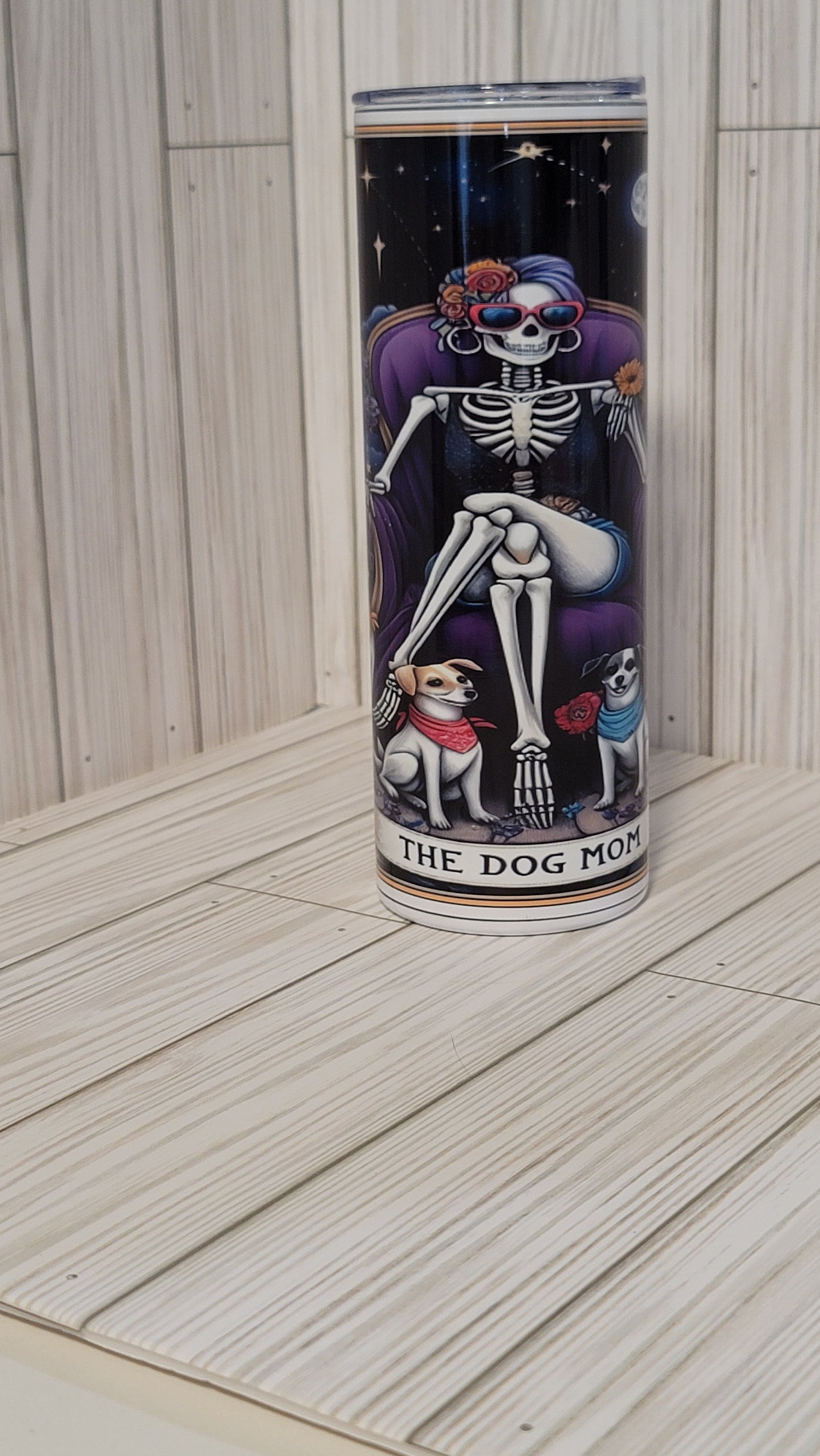 Dog Mom Tarot Card 20 Oz Tumbler