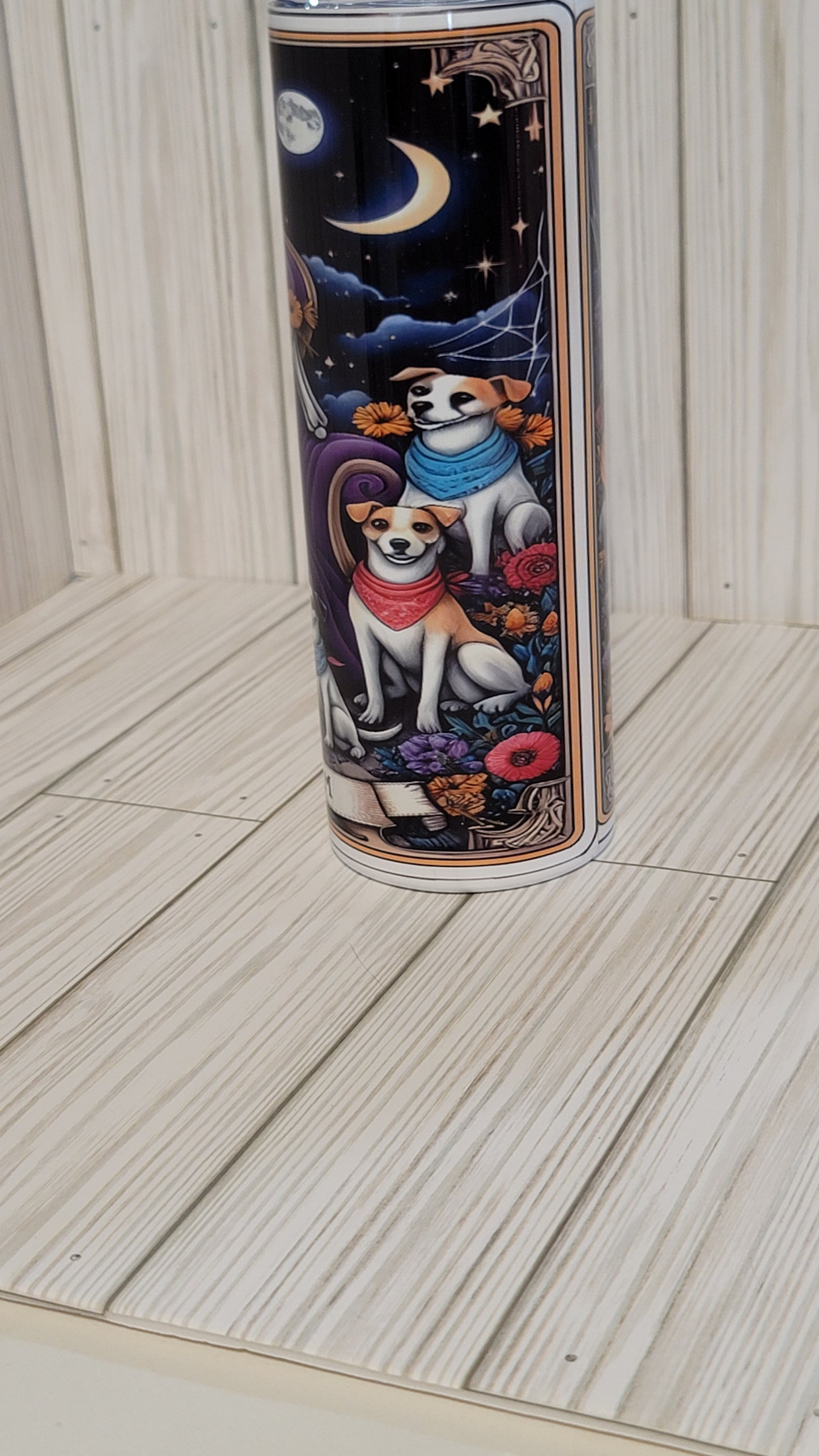 Dog Mom Tarot Card 20 Oz Tumbler