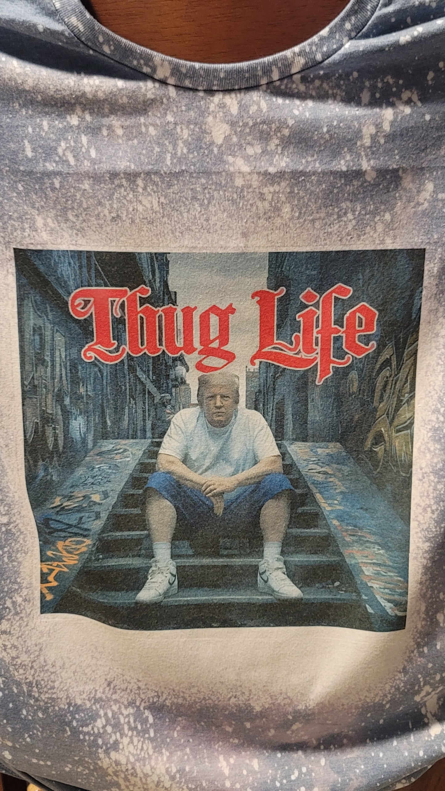 Thug Life Trump Short Sleeve T Shirt