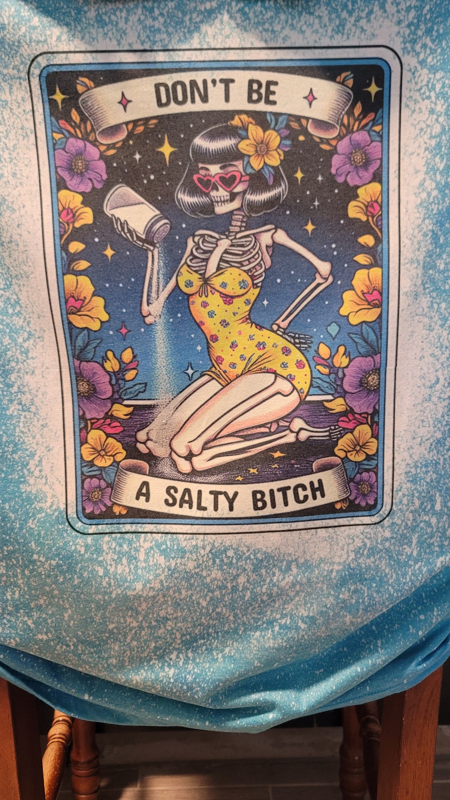 Don't be Salty Tarot Card