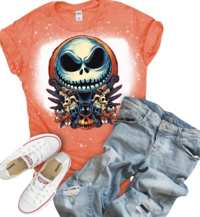 Short sleeve Jack Skellington T shirt